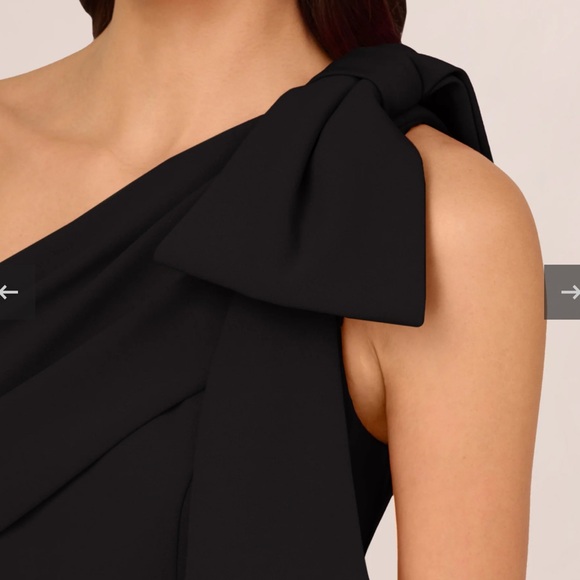 Adrianna Papell One Shoulder Mermaid Gown - Picture 3 of 7